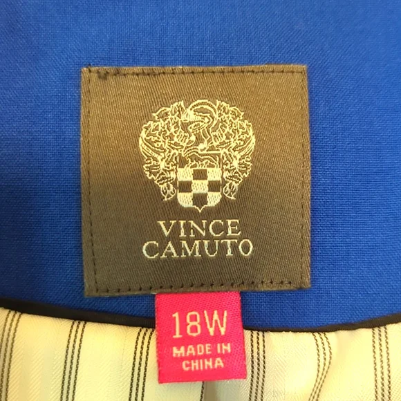 Vince Camuto 18X Bold Blue Blazer - Picture 3 of 5